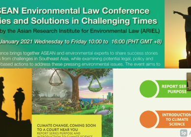 ASEAN Environmental Law Confab aims to strengthen collaboration