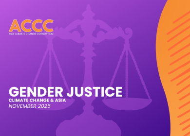 Gender Justice, Climate Change & Asia